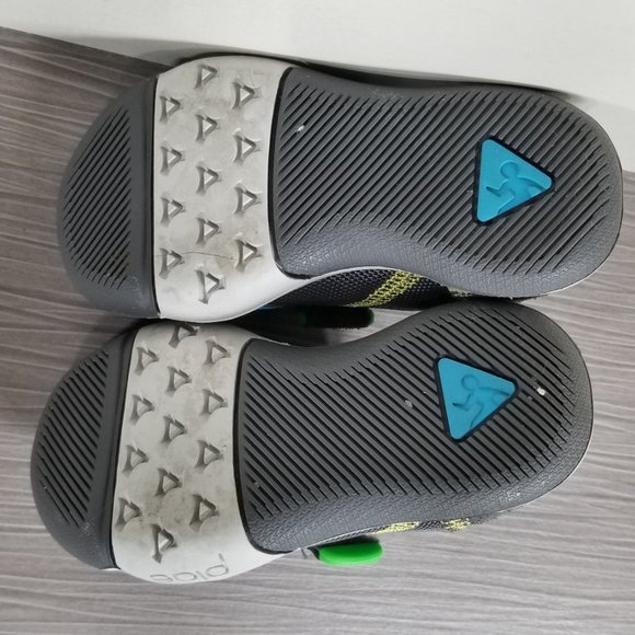 Plae Ty Shoe in Navy/Steel, Gray Suede, Toddlers Size 6 US / 22 - Picture 6 of 7